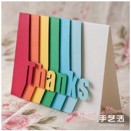 5款可愛的手工卡片 感謝/生日/情人節(jié)卡片作品 -  rpnrmr.com