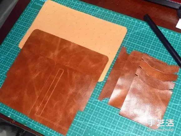 皮質(zhì)錢包DIY制作圖解 手工真皮錢包制作教程 -  rpnrmr.com