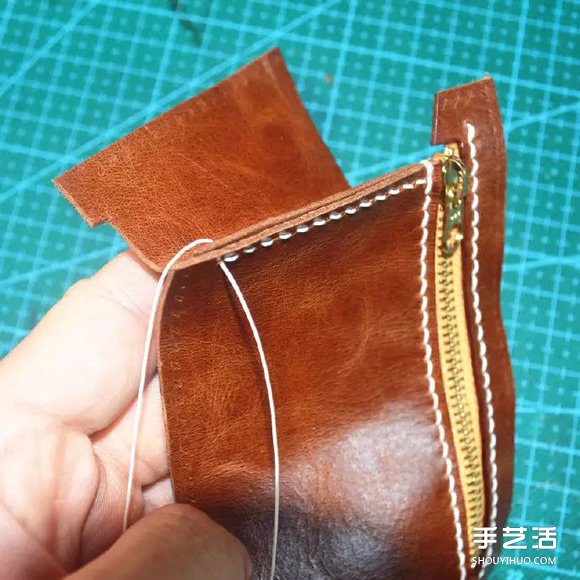 皮質(zhì)錢包DIY制作圖解 手工真皮錢包制作教程 -  rpnrmr.com
