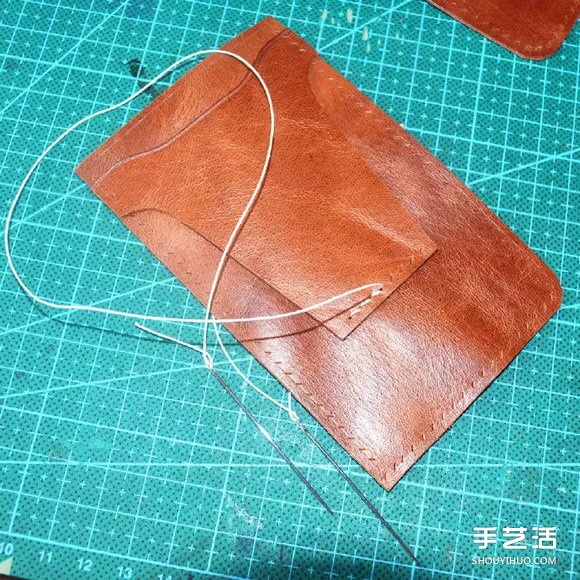 皮質(zhì)錢包DIY制作圖解 手工真皮錢包制作教程 -  rpnrmr.com