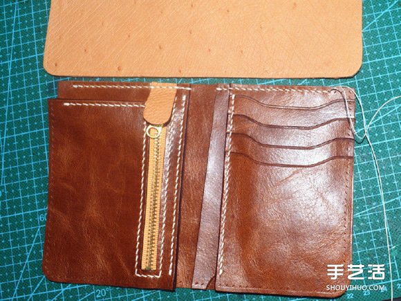 皮質(zhì)錢包DIY制作圖解 手工真皮錢包制作教程 -  rpnrmr.com