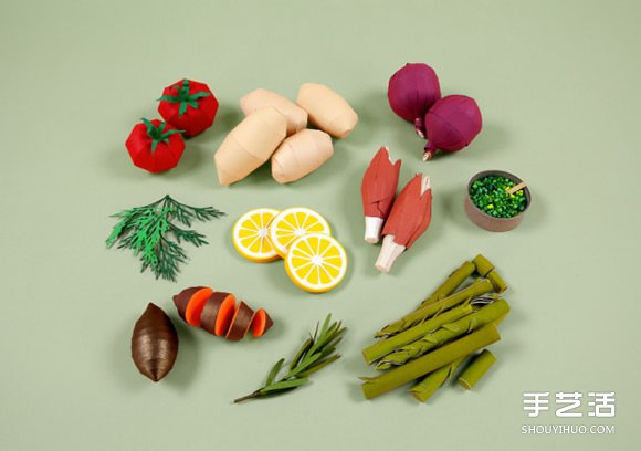 從米飯、豆腐到瓷碗，令人驚艷的3D紙藝作品 -  rpnrmr.com