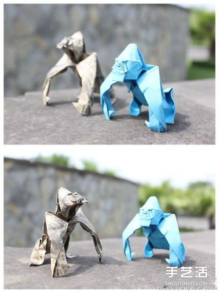 超逼真的立體動物折紙 酷炫動物折紙作品欣賞 -  rpnrmr.com