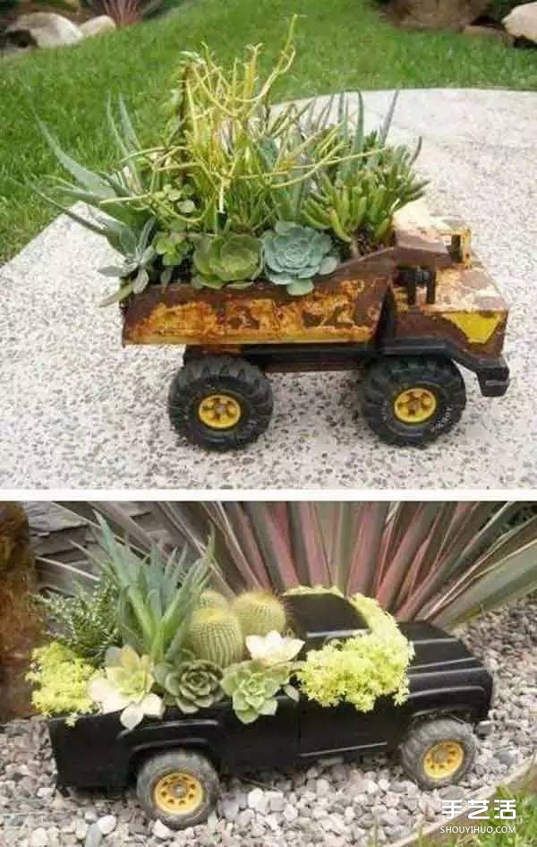 廢舊物品手工DIY制作花盆的創(chuàng)意大全 -  rpnrmr.com