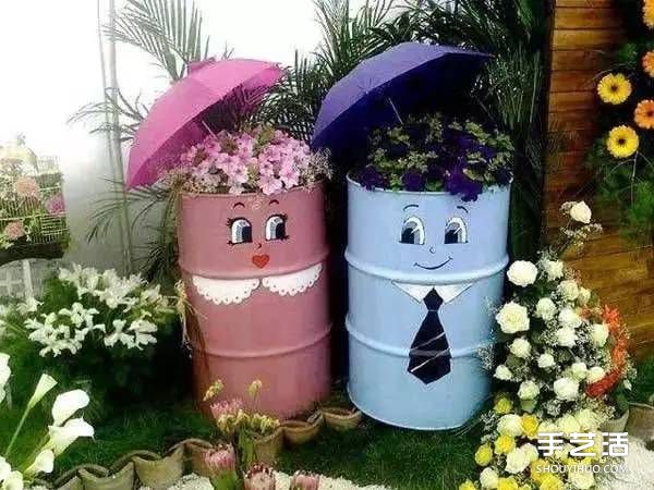 廢舊物品手工DIY制作花盆的創(chuàng)意大全 -  rpnrmr.com