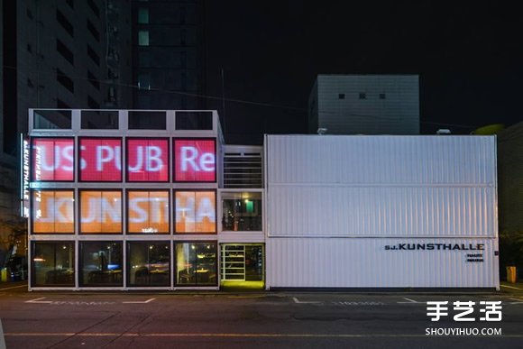 鐵皮貨柜集裝箱堆疊改造的高級(jí)商場(chǎng) -  rpnrmr.com