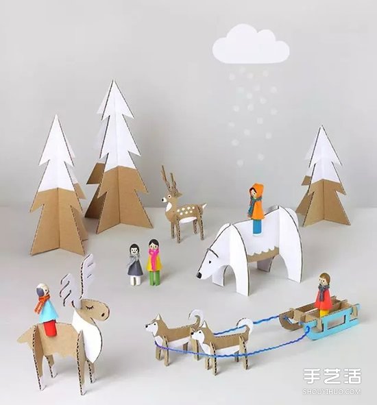紙箱廢物利用DIY大全 滿滿都是孩子們的玩具 -  rpnrmr.com