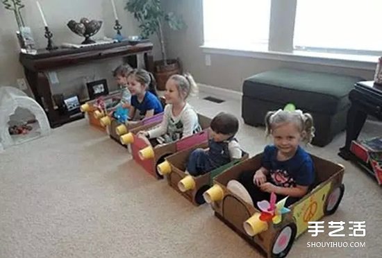 紙箱廢物利用DIY大全 滿滿都是孩子們的玩具 -  rpnrmr.com