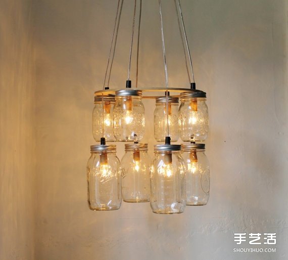 玻璃罐廢物利用小制作 圣誕節(jié)浪漫情調(diào)燈具 -  rpnrmr.com