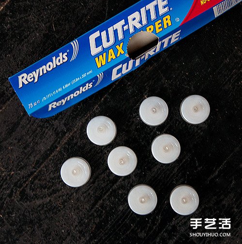 利用蠟紙和電子燈 手工DIY制作浪漫燭臺 -  rpnrmr.com