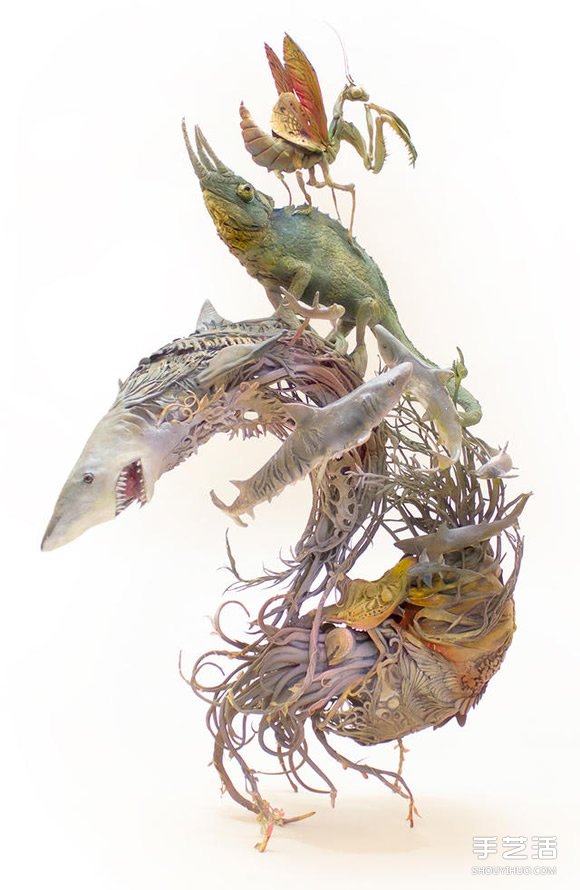 Ellen Jewett 用陶瓷捕捉野生動(dòng)物的優(yōu)雅靈性 -  rpnrmr.com