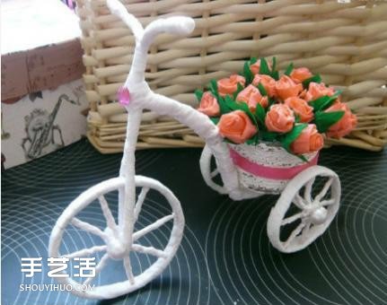 玩具花車的制作方法圖解 三輪車玩具DIY過程 -  rpnrmr.com