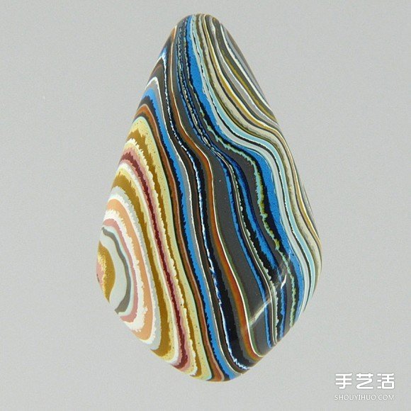 非天然礦物底特律瑪瑙 工業(yè)廢料變成絕美礦石 -  rpnrmr.com