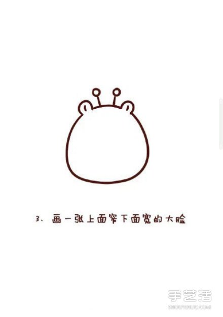 長頸鹿簡筆畫步驟教程 長頸鹿簡筆卡通畫的畫法 -  rpnrmr.com