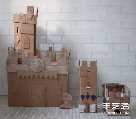 廢紙箱變廢為寶DIY手工制作好玩的兒童玩具 -  rpnrmr.com