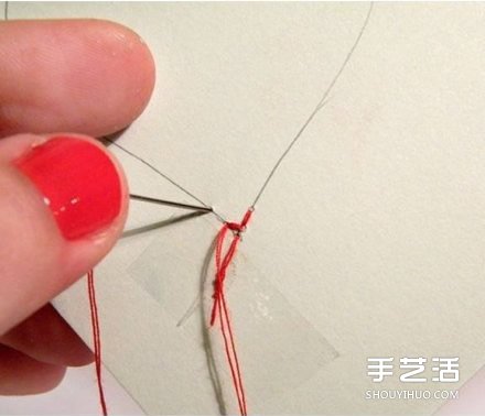 愛心卡片的制作方法 手工刺繡愛心卡片DIY制作 -  rpnrmr.com