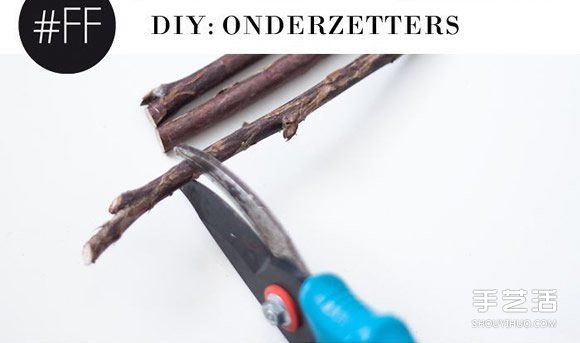枯樹枝廢物利用DIY 簡單手工制作森系杯墊 -  rpnrmr.com