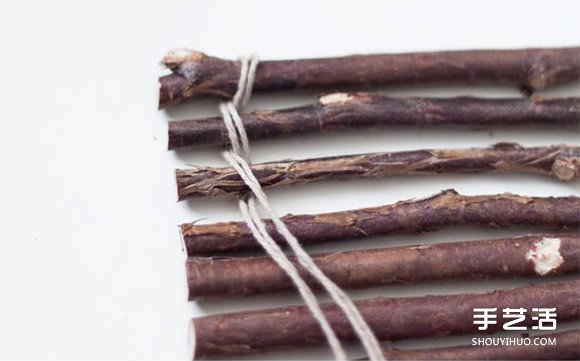 枯樹枝廢物利用DIY 簡單手工制作森系杯墊 -  rpnrmr.com