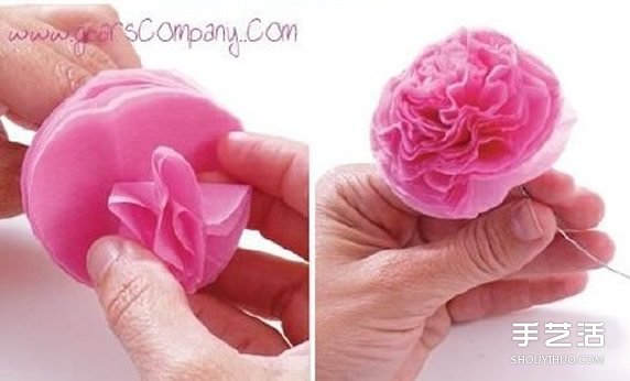 婚禮用紙花球的制作方法 紙花球的做法圖解 -  rpnrmr.com