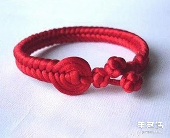 中國風(fēng)紅繩手鏈編法教程 編紅繩手鏈的方法圖解 -  rpnrmr.com