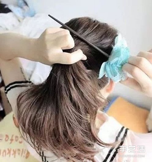 丸子頭的扎法圖解步驟 丸子頭簡單扎法教程 -  rpnrmr.com