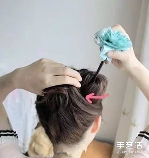 丸子頭的扎法圖解步驟 丸子頭簡單扎法教程 -  rpnrmr.com