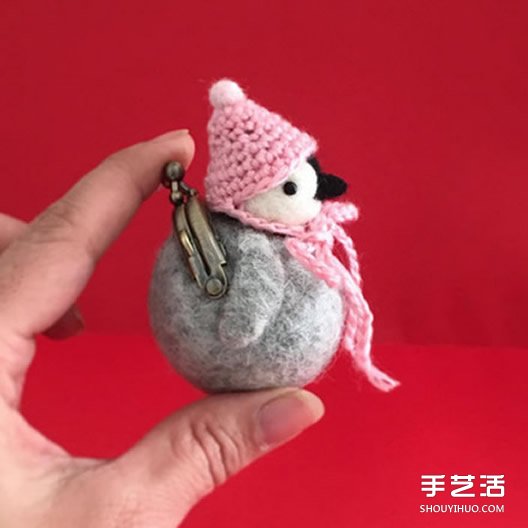 刺猬羊毛氈口金包　快用零錢喂飽它圓滾身軀 -  rpnrmr.com