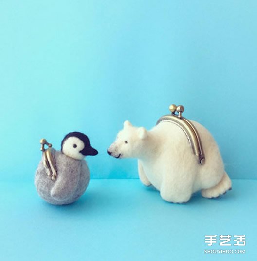 刺猬羊毛氈口金包　快用零錢喂飽它圓滾身軀 -  rpnrmr.com