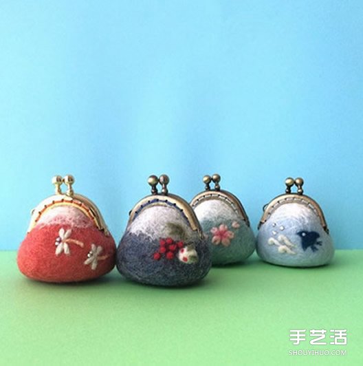 刺猬羊毛氈口金包　快用零錢喂飽它圓滾身軀 -  rpnrmr.com