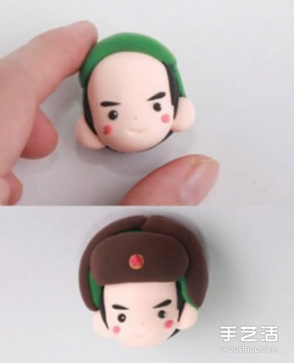 粘土雷鋒人偶手工制作 Q版雷鋒叔叔粘土DIY -  rpnrmr.com