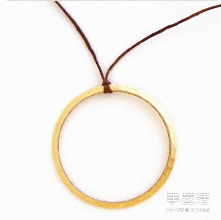 可愛繩編耳環(huán)DIY制作 帶珠子耳環(huán)制作教程 -  rpnrmr.com