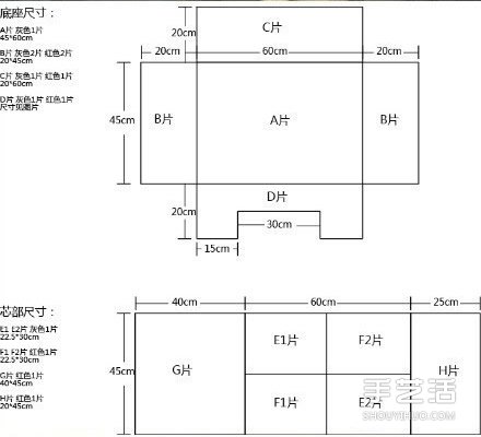溫暖又舒適的手工布藝狗窩DIY制作教程帶圖紙 -  rpnrmr.com