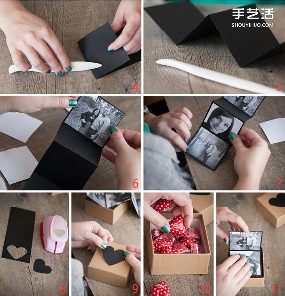 自制折疊式相冊DIY 懷舊風折疊相冊手工制作 -  rpnrmr.com
