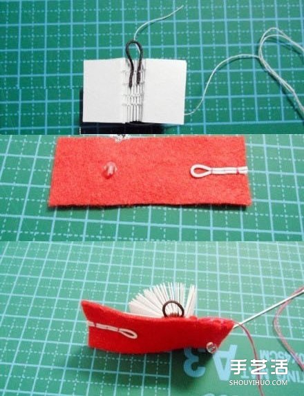 自制迷你筆記本的方法 小巧記事本手工制作 -  rpnrmr.com