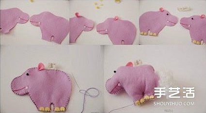 簡單布藝小手工：可愛小動物的制作方法圖解 -  rpnrmr.com