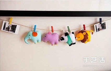 簡單布藝小手工：可愛小動物的制作方法圖解 -  rpnrmr.com