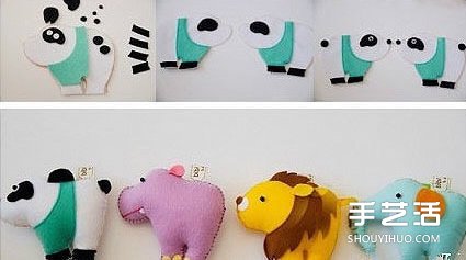 簡單布藝小手工：可愛小動物的制作方法圖解 -  rpnrmr.com