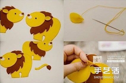 簡單布藝小手工：可愛小動物的制作方法圖解 -  rpnrmr.com