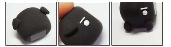 可愛粘土小豬便簽夾的制作方法圖解教程 -  rpnrmr.com