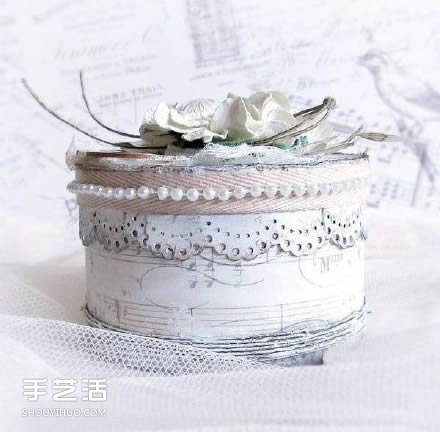 透明膠帶紙筒廢物利用DIY手工制作帶蓋收納罐 -  rpnrmr.com