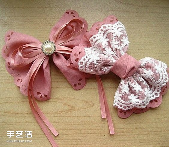 兩款蝴蝶結發(fā)飾DIY 布藝蝴蝶結發(fā)飾發(fā)卡制作 -  rpnrmr.com