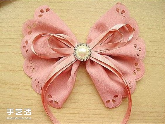 兩款蝴蝶結發(fā)飾DIY 布藝蝴蝶結發(fā)飾發(fā)卡制作 -  rpnrmr.com