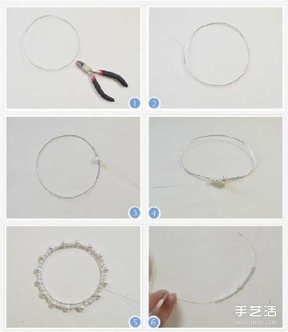 送給孩子的美麗串珠公主王冠制作方法圖解 -  rpnrmr.com