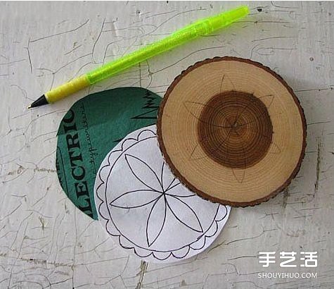 自制木頭杯墊的方法教程 簡單木制杯墊DIY圖解 -  rpnrmr.com