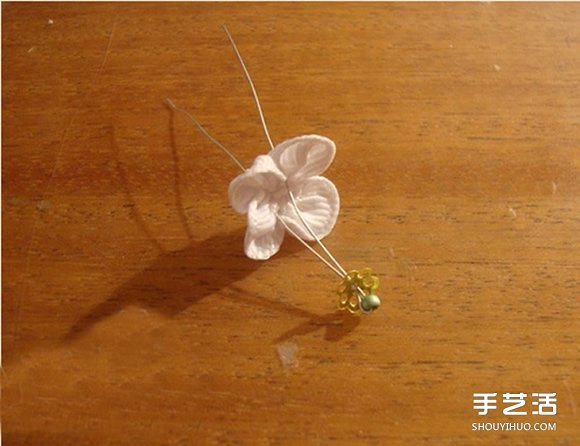 手工布藝梅花發(fā)飾DIY 不織布梅花發(fā)卡制作 -  rpnrmr.com