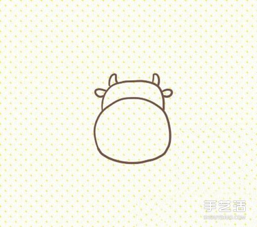 卡通奶牛簡筆畫的畫法 可愛奶牛簡筆畫圖片 -  rpnrmr.com