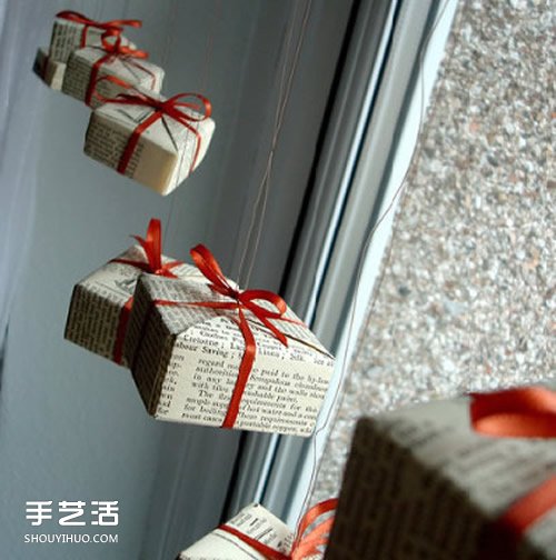圣誕節(jié)禮物包裝盒DIY 圣誕禮盒的折法圖解 -  rpnrmr.com