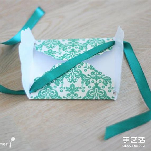 漂亮賀卡的制作方法 帶絲帶節(jié)日卡片手工制作 -  rpnrmr.com