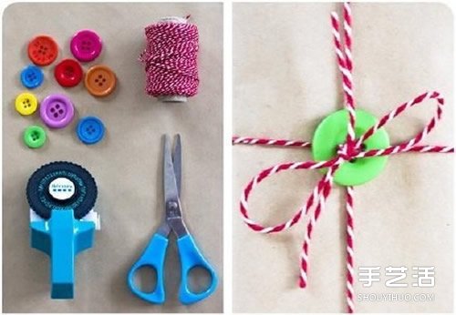 小紐扣大作用：簡單又有創(chuàng)意的禮物包裝DIY -  rpnrmr.com