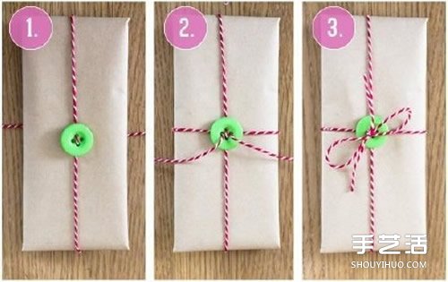 小紐扣大作用：簡單又有創(chuàng)意的禮物包裝DIY -  rpnrmr.com